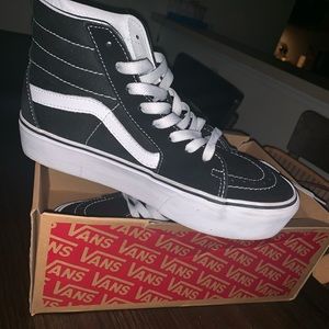 High too platform vans